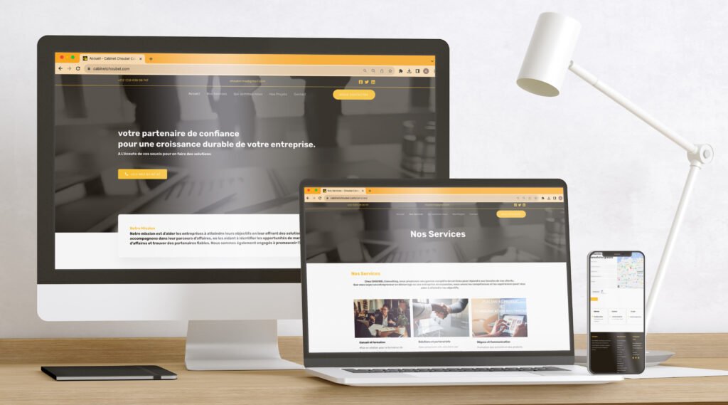 Choubel Consulting – Site Vitrine-